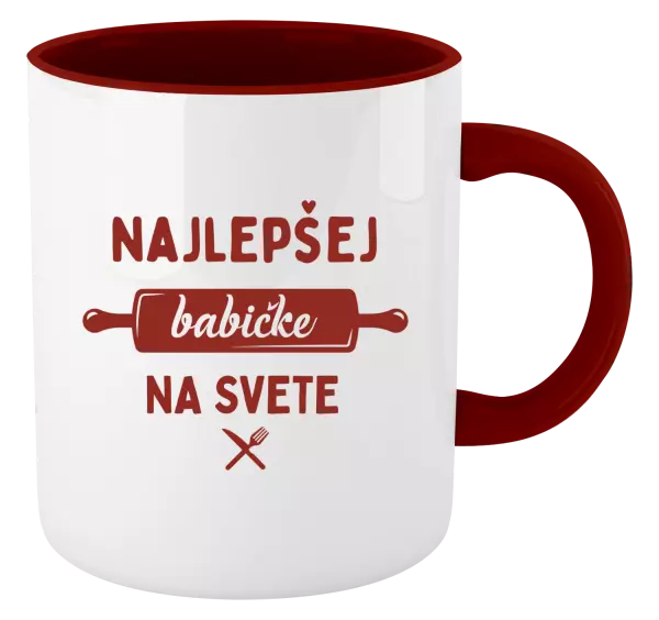Hrnček  Nejlepší babičce na světě - váleček - kopie