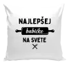 Vankúš Nejlepší babičce na světě - váleček - kopie