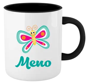 Hrnček  Motýlek se jménem - kopie