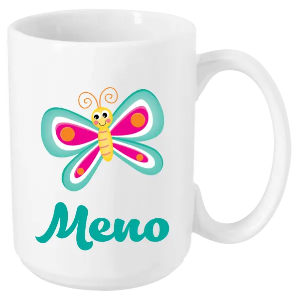 Hrnček Motýlek se jménem - kopie