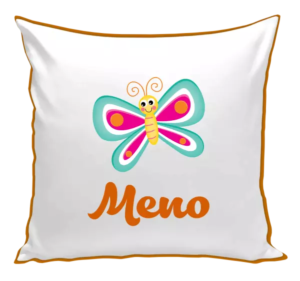 Vankúš Motýlek se jménem - kopie
