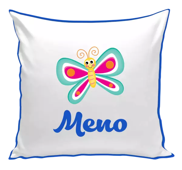 Vankúš Motýlek se jménem - kopie