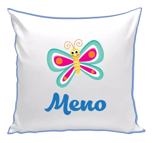 Vankúš Motýlek se jménem - kopie