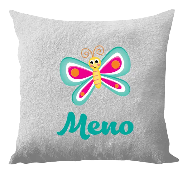 Vankúš Motýlek se jménem - kopie