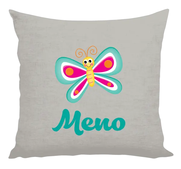 Vankúš Motýlek se jménem - kopie
