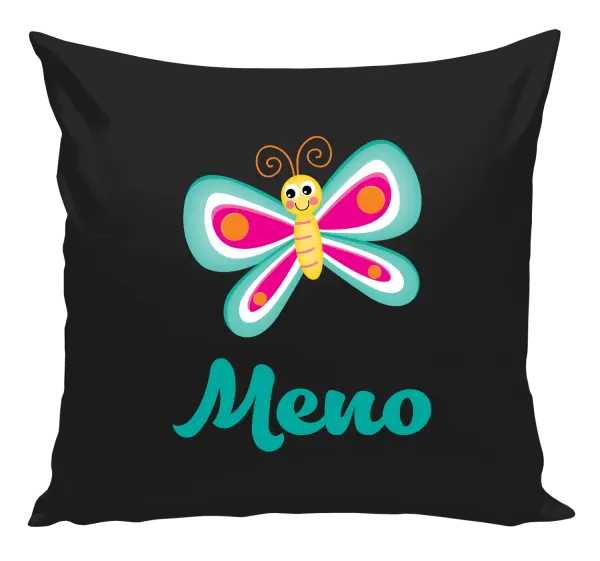 Vankúš Motýlek se jménem - kopie