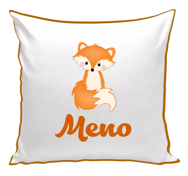 Vankúš Lištička se jménem - kopie