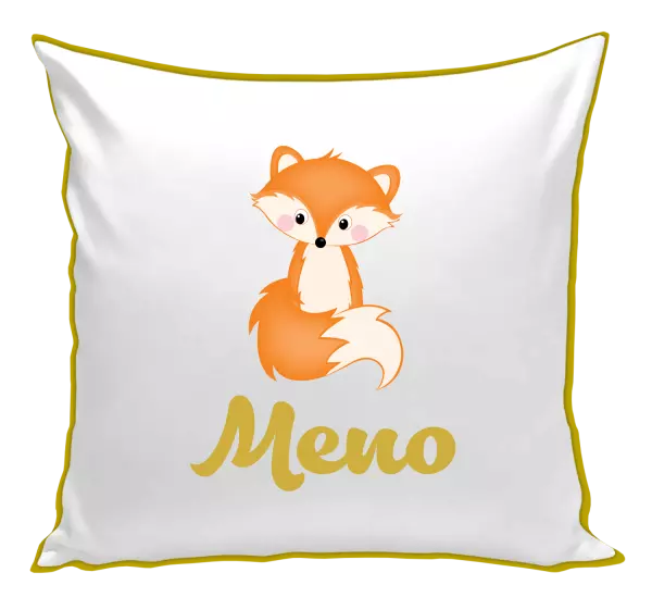 Vankúš Lištička se jménem - kopie