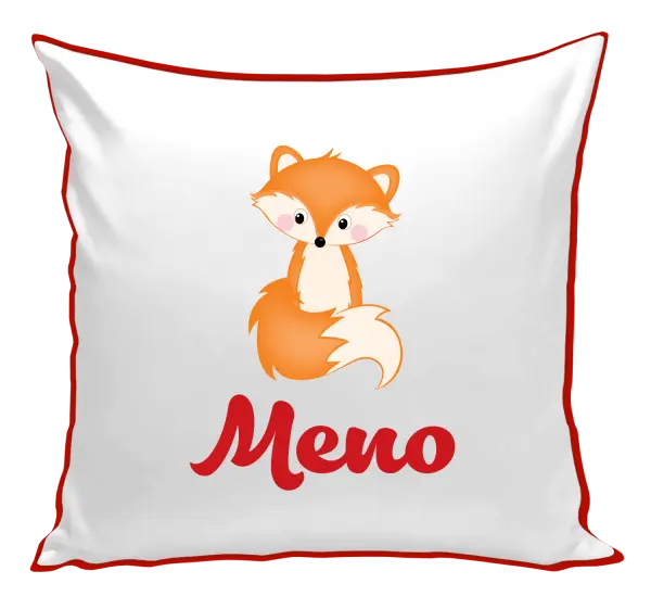 Vankúš Lištička se jménem - kopie