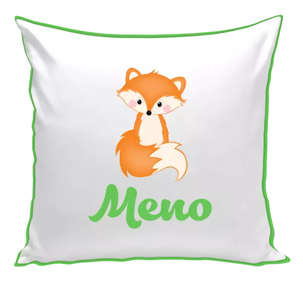 Vankúš Lištička se jménem - kopie