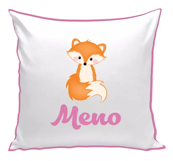 Vankúš Lištička se jménem - kopie