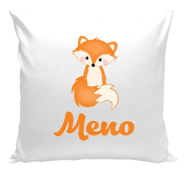 Vankúš Lištička se jménem - kopie