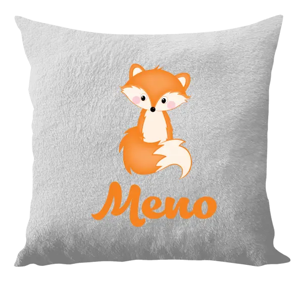 Vankúš Lištička se jménem - kopie