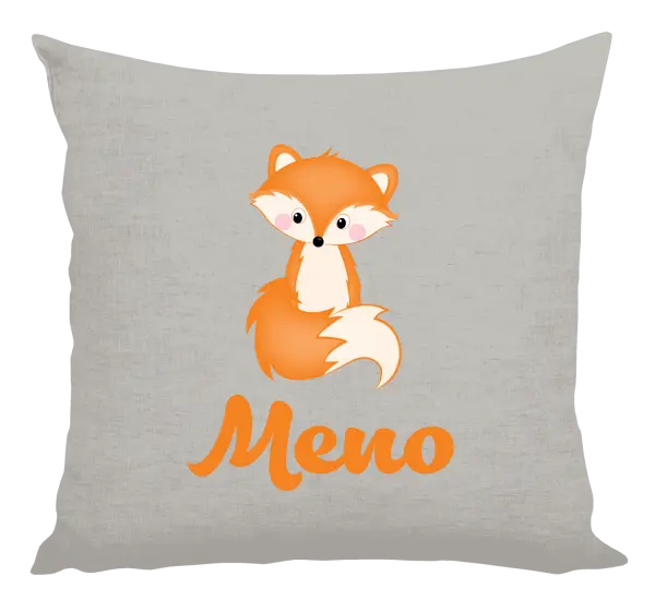 Vankúš Lištička se jménem - kopie