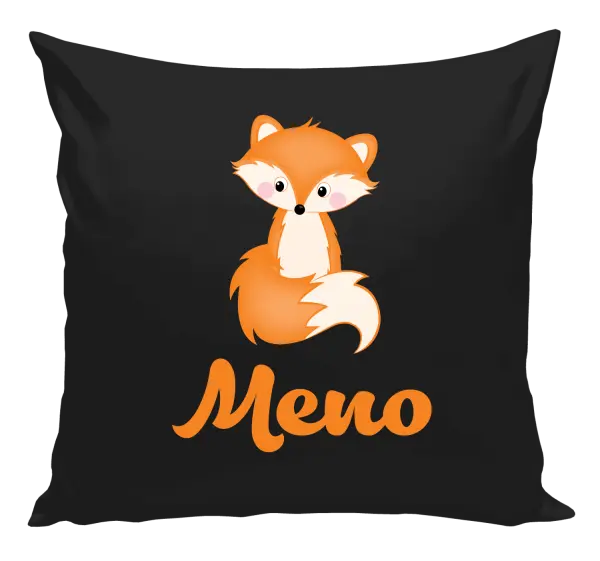 Vankúš Lištička se jménem - kopie