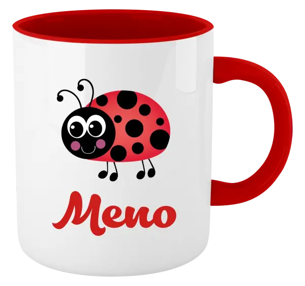 Hrnček  Beruška se jménem - kopie