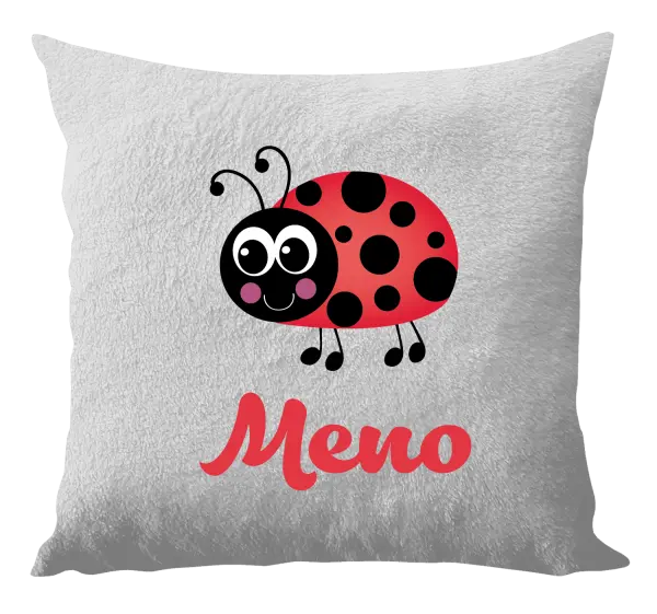 Vankúš Beruška se jménem - kopie