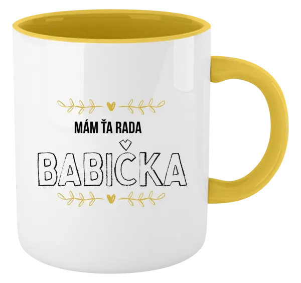 Hrnček  Mám ta rada babička