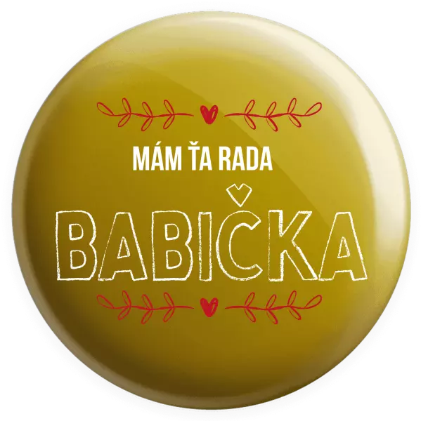 Placka Mám ta rada babička