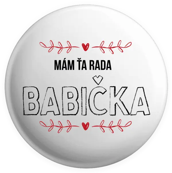 Placka Mám ta rada babička