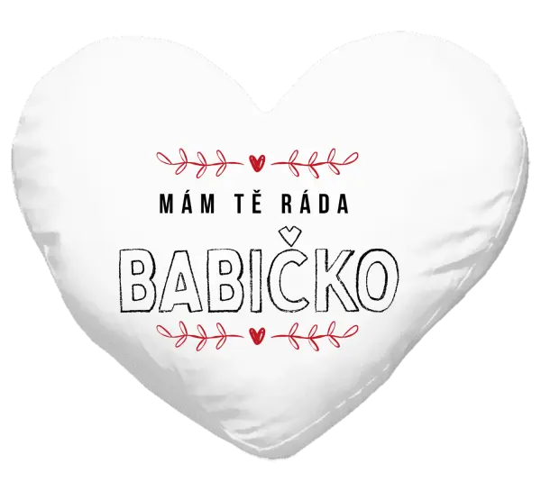 Vankúš Mám ta rada babička