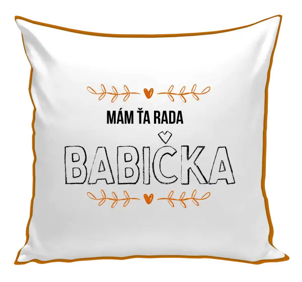 Vankúš Mám ta rada babička