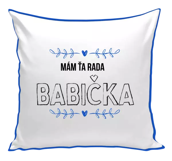 Vankúš Mám ta rada babička