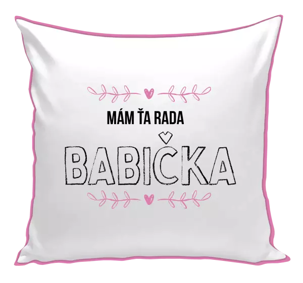 Vankúš Mám ta rada babička