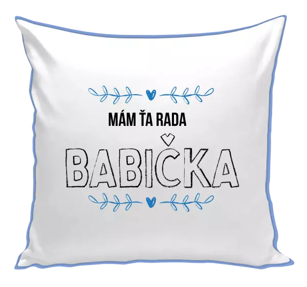 Vankúš Mám ta rada babička