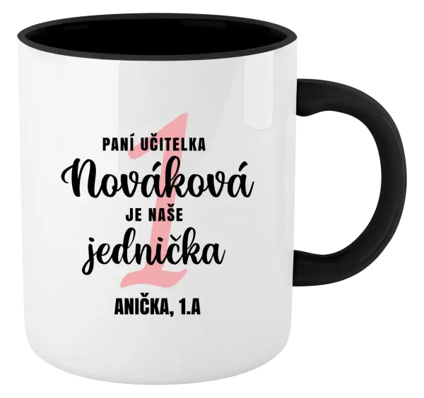 Hrnek Paní učitelka je naše jednička