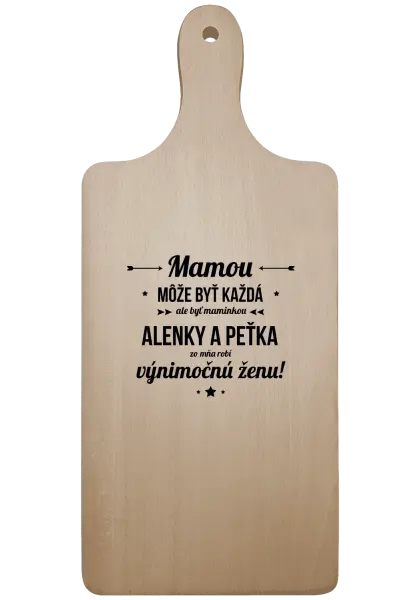 Doštička Mámou může být každá se jmény - kopie