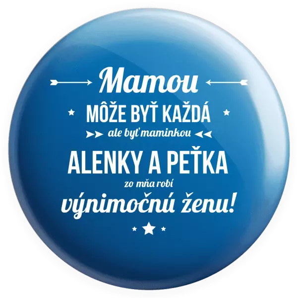 Placka Mámou může být každá se jmény - kopie