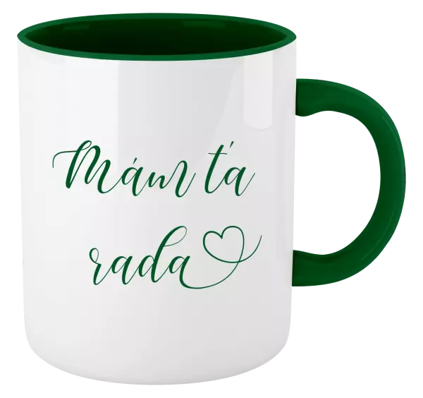 Hrnček  Mám tě ráda srdíčko - kopie