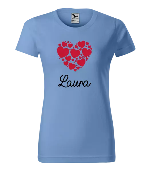 Dámske tričko Srdíčka se jménem - kopie
