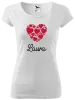 Dámske tričko Srdíčka se jménem - kopie