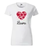 Dámske tričko Srdíčka se jménem - kopie
