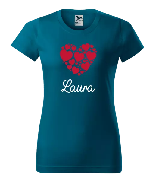 Dámske tričko Srdíčka se jménem - kopie