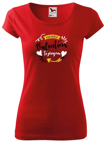 Dámske tričko Krásneho Valentína