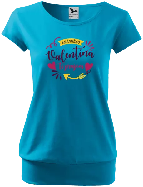 Dámske tričko Krásneho Valentína