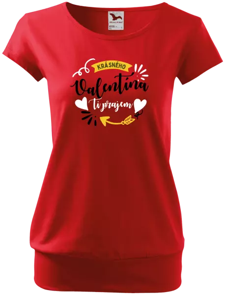 Dámske tričko Krásneho Valentína