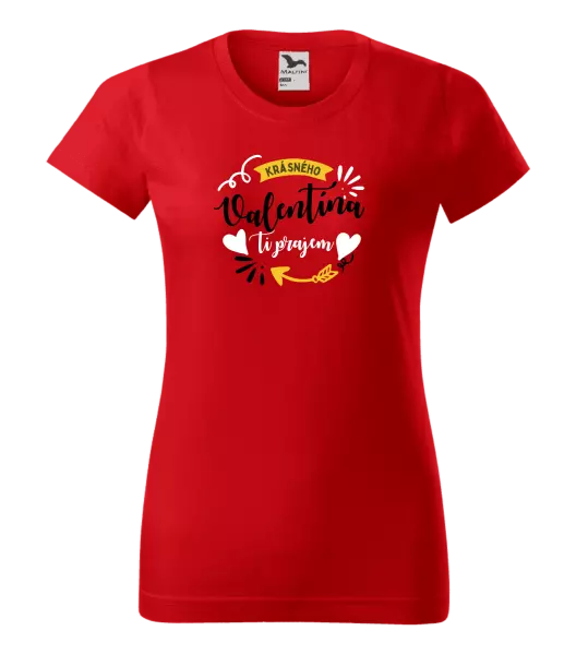 Dámske tričko Krásneho Valentína