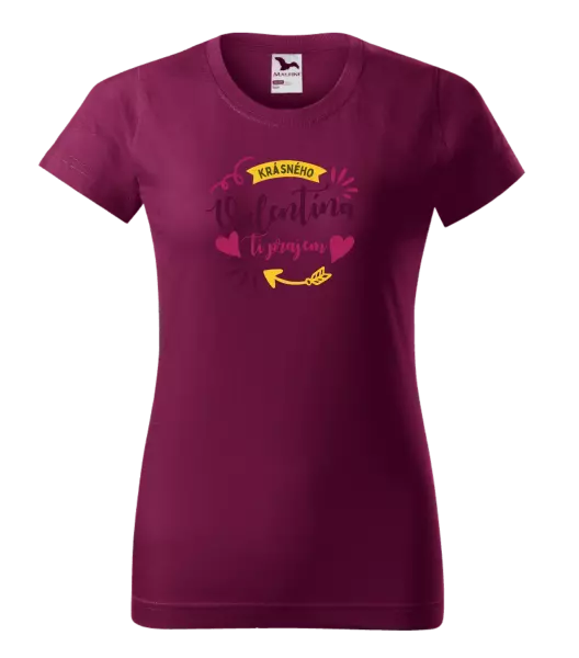 Dámske tričko Krásneho Valentína