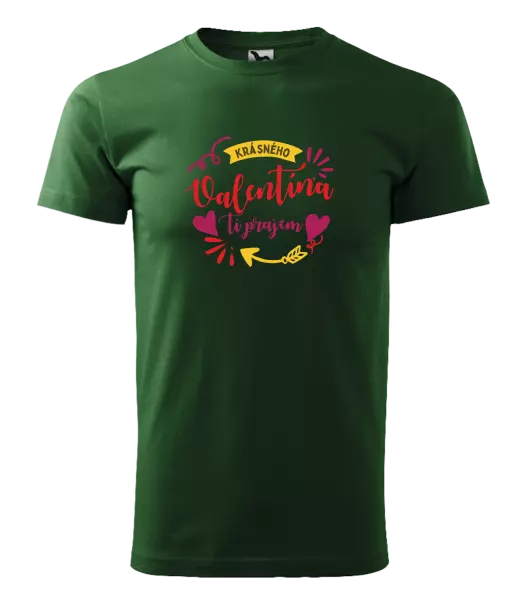 Pánske tričko Krásneho Valentína