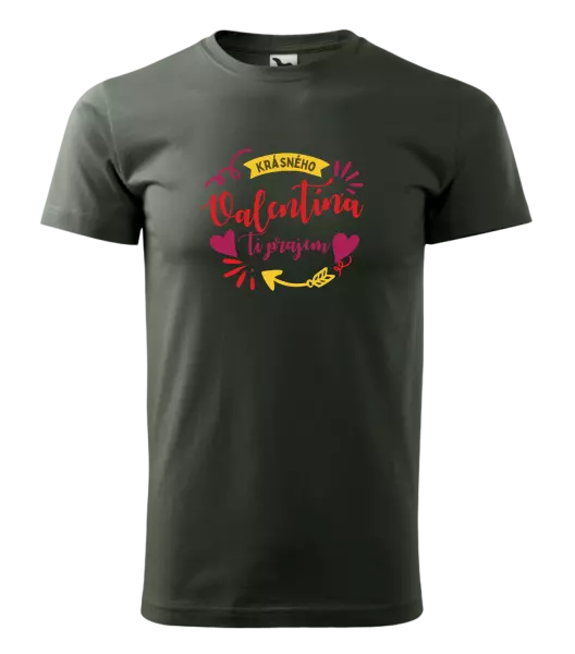 Pánske tričko Krásneho Valentína