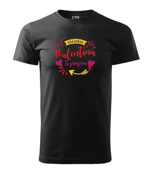 Pánske tričko Krásneho Valentína