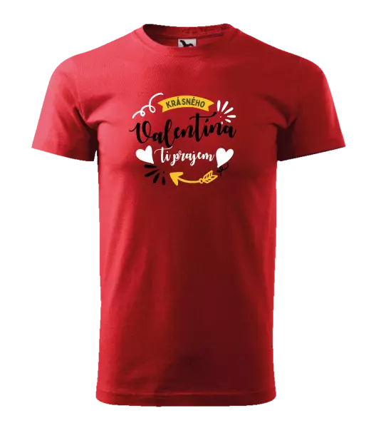 Pánske tričko Krásneho Valentína