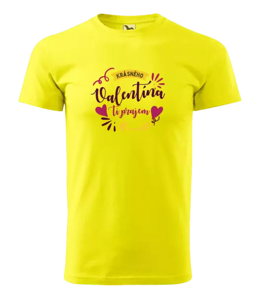 Pánske tričko Krásneho Valentína
