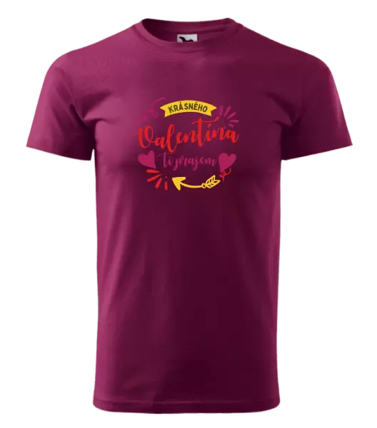 Pánske tričko Krásneho Valentína