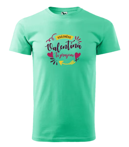 Pánske tričko Krásneho Valentína