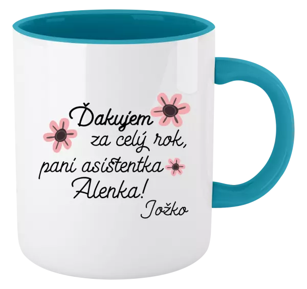 Hrnček  Děkuji za celý rok, paní asistentko - kopie